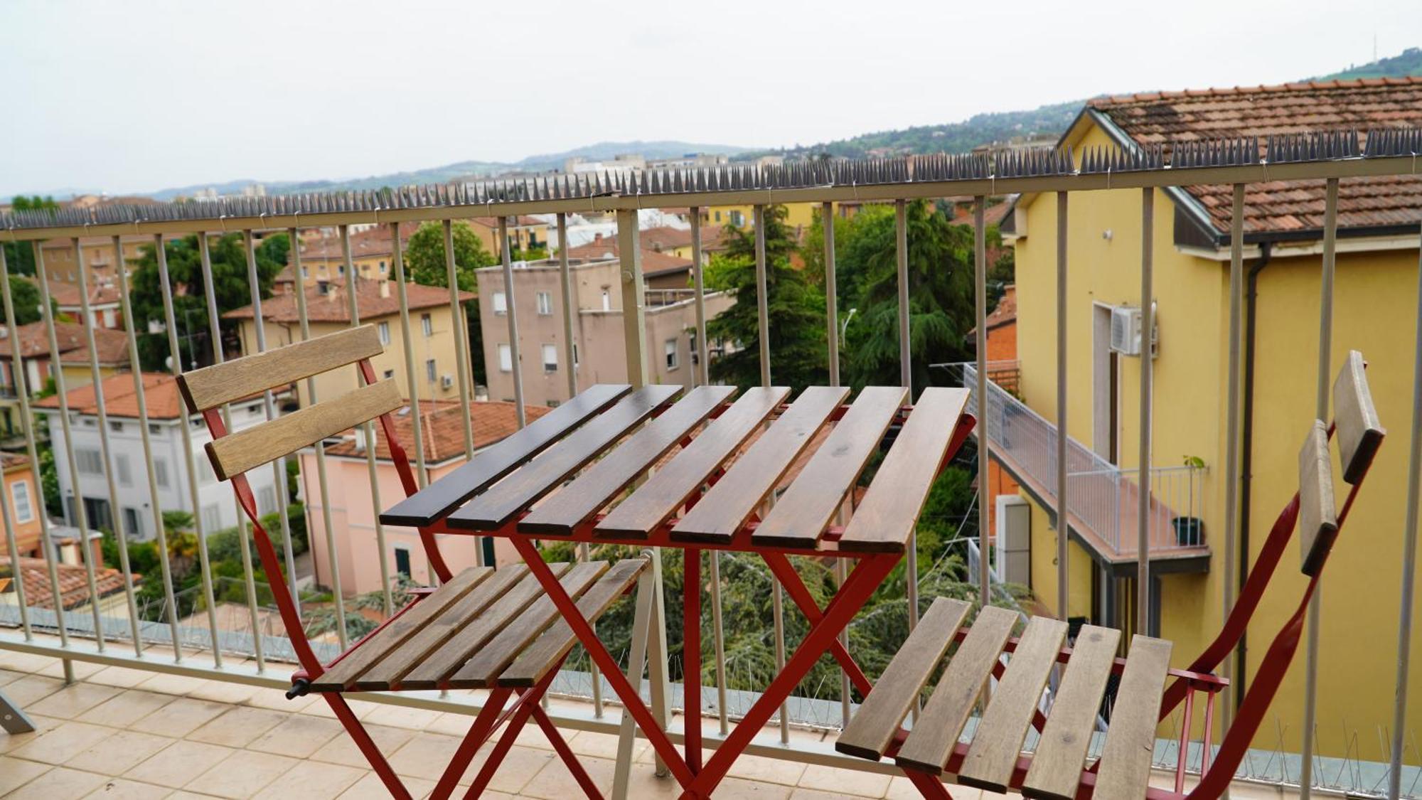 Bellavista Panoramic Terrace Appartamento Con Terrazza Zona Sant Orsola Bologna Luaran gambar